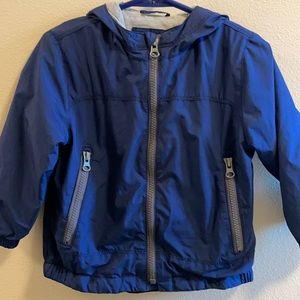 BabyGap blue wind buster windbreaker rain coat.